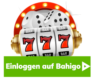 Spielautomat mit Triple Sieben Symbolen und leuchtendem Rahmen